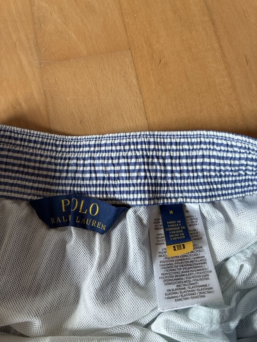 Ralph Lauren Costumi da bagno: Ralph Lauren Seersucker Badehose – Usato da Fribourg venduto da Peio_Aritz 1