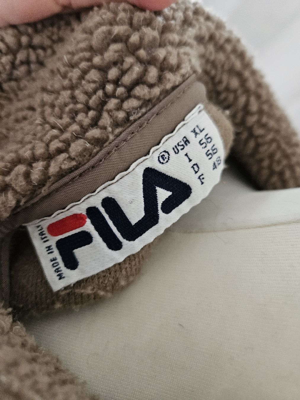Fila Maglioni & Felpe: Vintage Fila Teddy Fleece Pullover – Usato da Zürich venduto da ColdCoffee 3