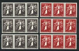 1939, Schweizerische Landesausstellung, Dreier, SBK 144.– **