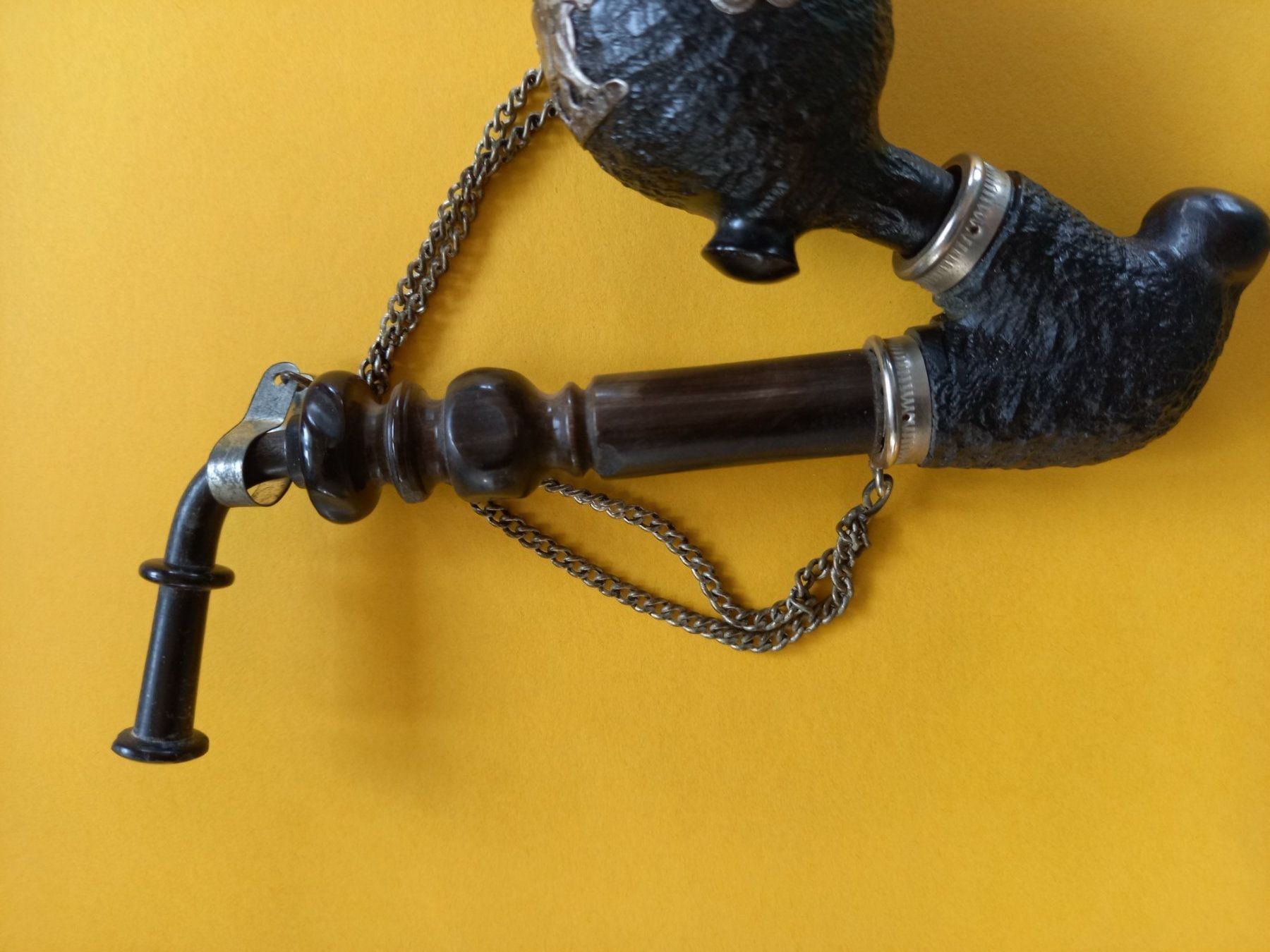 Pipes & Accessoires: Pipe à tabac, Koller Appenzell avec décor vache – D'occasion à Rossens FR par Souris1 4