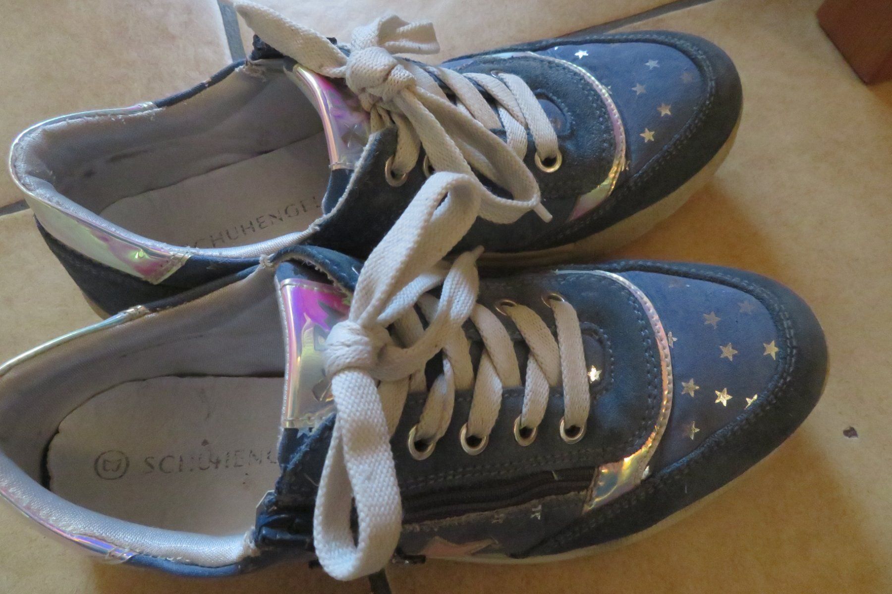 Schuhe für Mädchen: Leder-Halbschuhe  Gr. 37 – Gebraucht aus Steckborn von Bibendum02 7