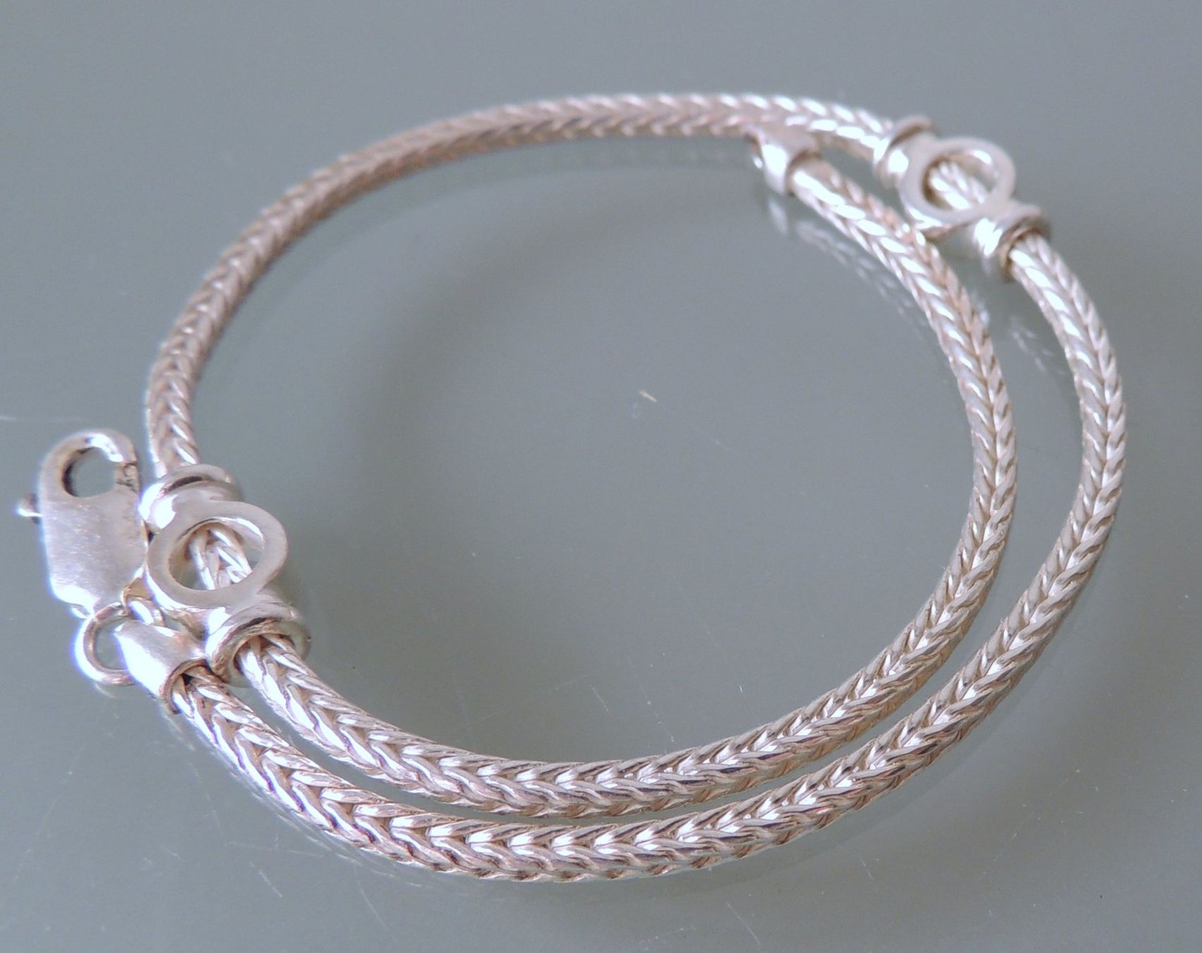 Bracciali & Braccialetti: Silber 925 Armband 22 cm – Usato da Waldenburg venduto da schaller707