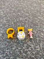 Polly Pocket Ring & Puppe, Vintage! 1989 Tiny Tina's Dinner
