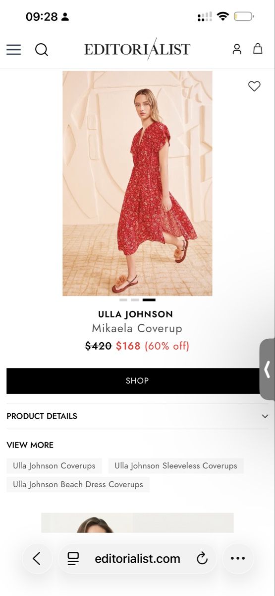 Ulla Johnson Robes: Ulla Johnson Mikaela coverup – Neuf (Voir description) à Rain par thesta24 6