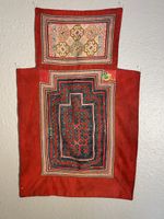 Porte-bébé Hmong vintage brodé à la main, tribal  ethnique