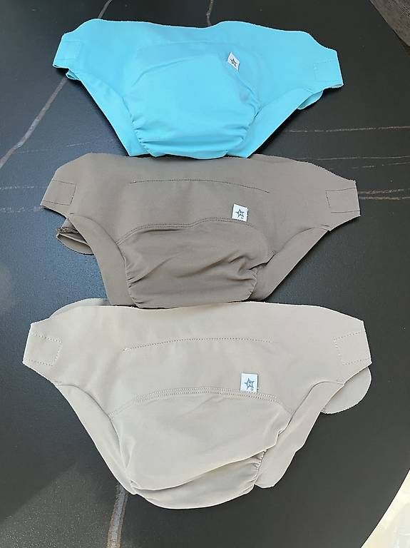Secchi per pannolini & Pannolini: Lot couches lavables HAMAC taille S + inserts + accessoires – Usato da Servion venduto da and_5yxw