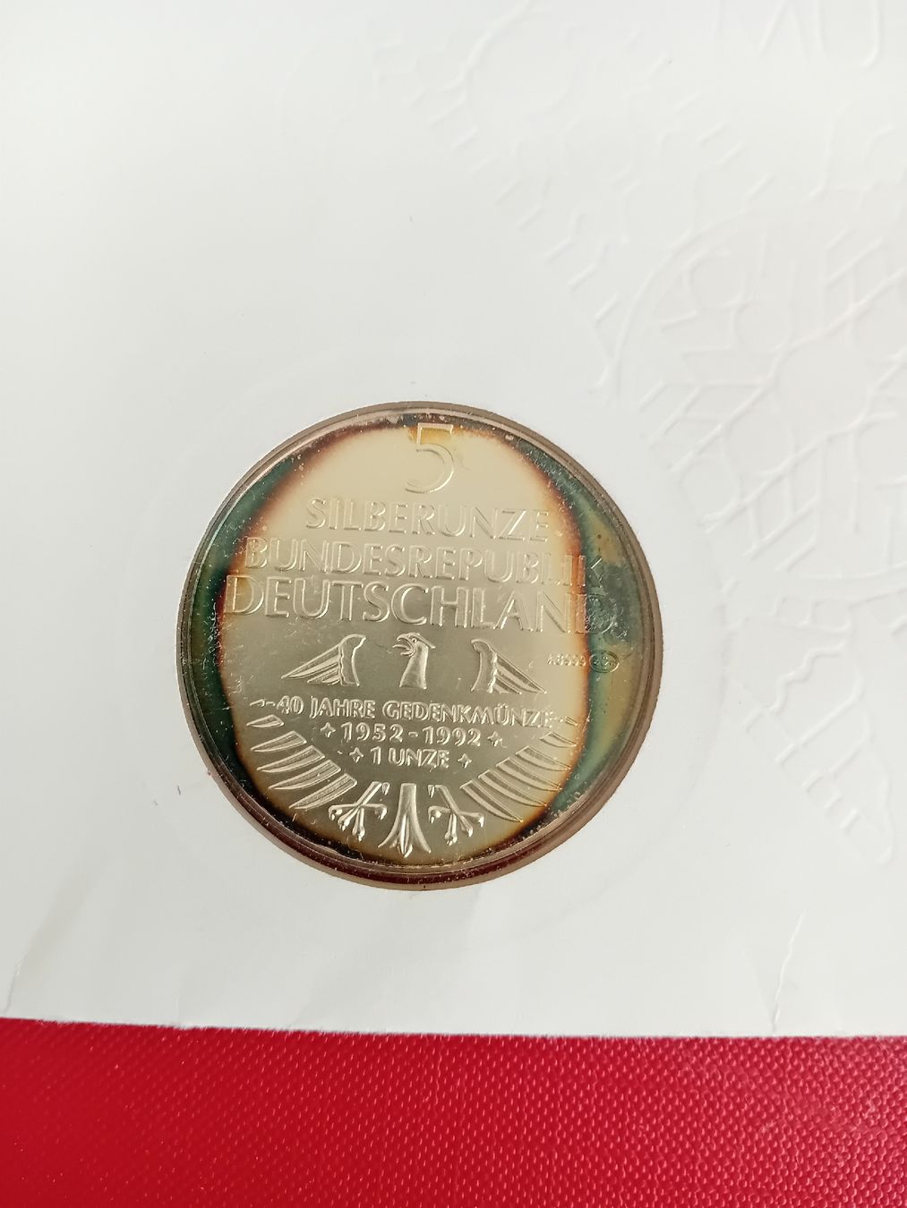 Tutti le monete: Numisbrief mit Silbermuenze Deutschland – Nuovo (secondo la descrizione) da Muralto venduto da Alex1912 2