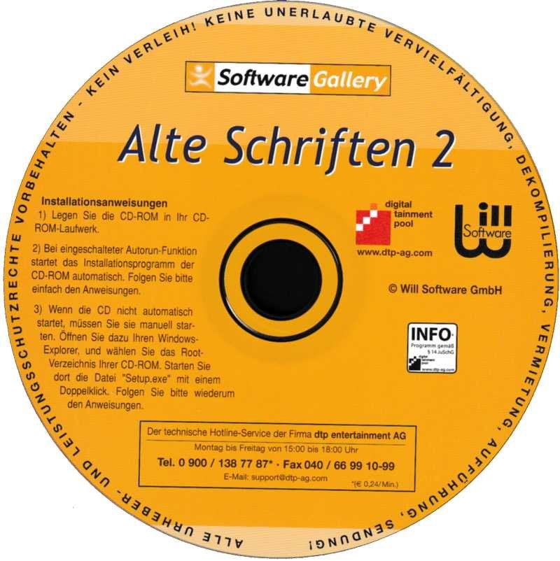 Software: Alte Schriften 2 – Nuovo e nell'imballaggio originale da Giubiasco venduto da softmail