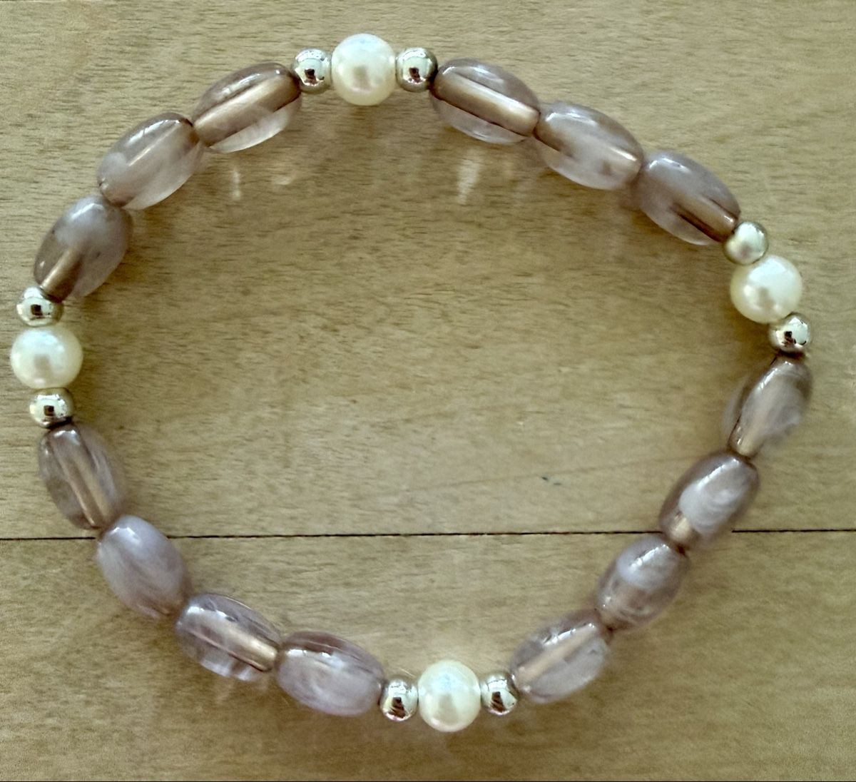 Armbänder & -reifen: Perlenarmband mit Glasperlen und Perlen neu – Neu (gemäss Beschreibung) aus Lyss von Sibella56