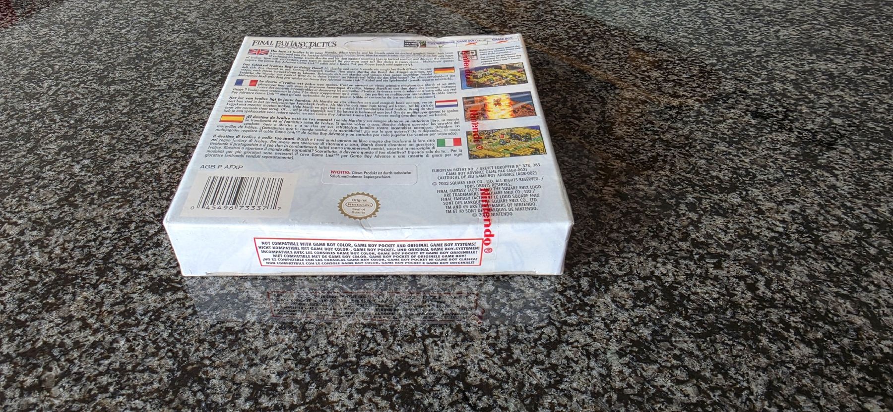 Nintendo Giochi: Final Fantasy Tactics GBA SEALED ORIGINAL – Nuovo e nell'imballaggio originale da Aarau Rohr venduto da Shad 2