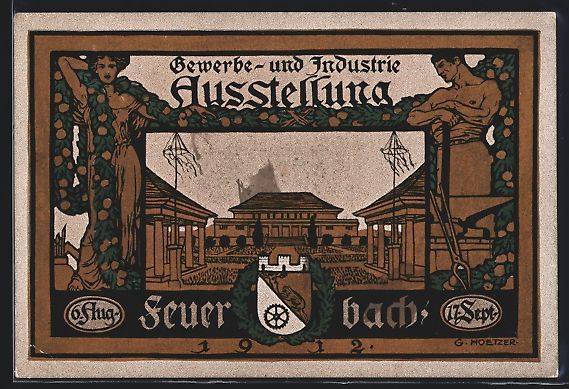 Ganzsachen: Ganzsache PP27C157: Feuerbach, Gewerbe-  – Gebraucht aus Berlin von bartko-reher