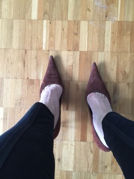 Scarpe da donna: NAVYBOOT-Pumps in der Farbe Braun – Usato da Adliswil venduto da Jessik0 5