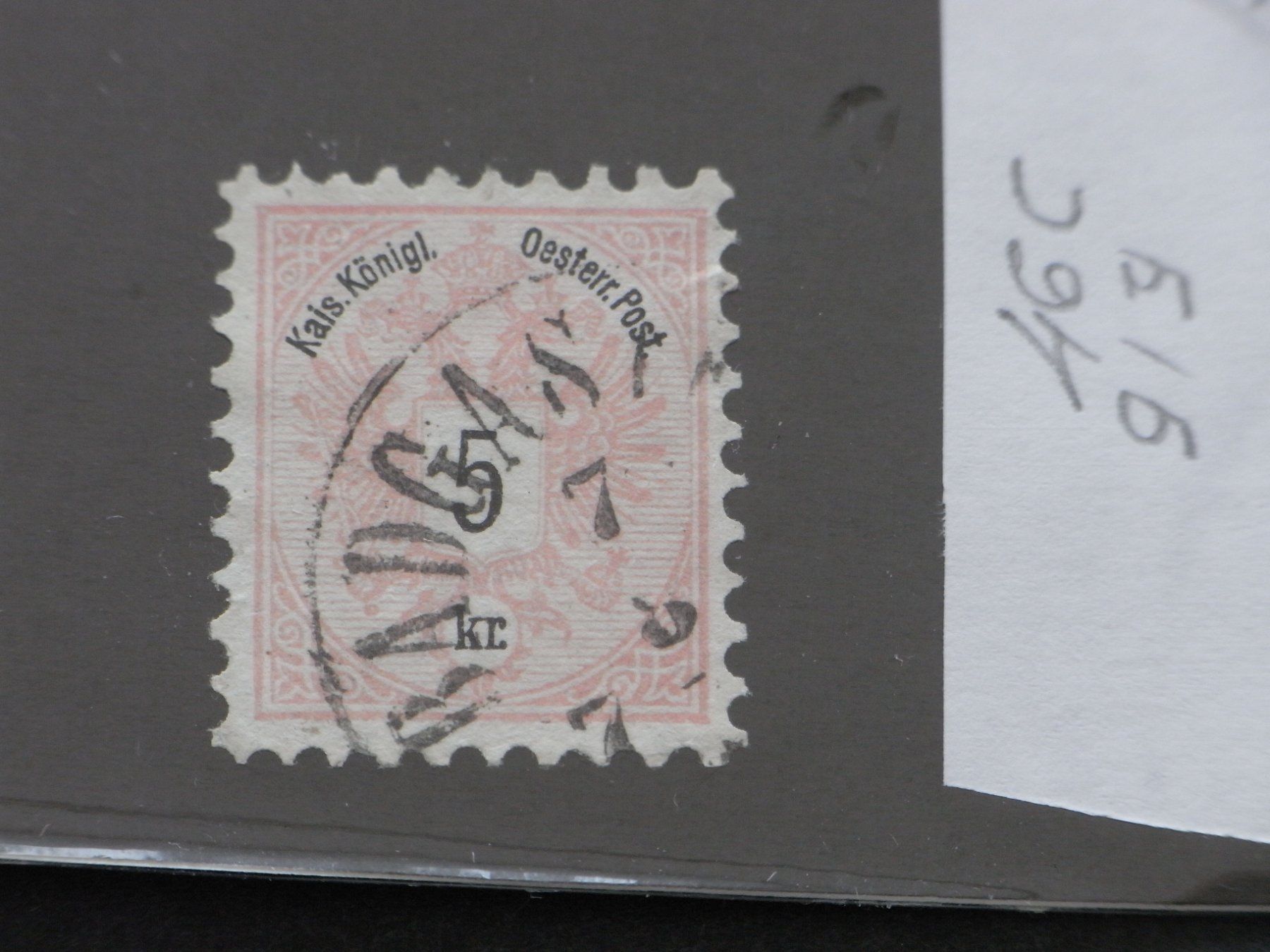 Tous les timbres: Österreich 1883 46 C gest. – D'occasion à Ittigen par shetland