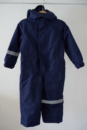 Kinder Schneeanzug Crane dunkelblau Grösse 86/92 neu