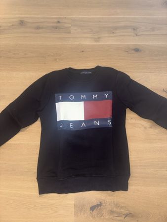Tommy Hilfiger Jeans Winter Pullover, Schwarz, Grösse S