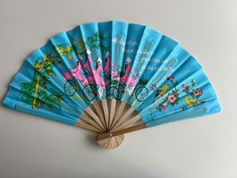 Vietnam - Handbemalter Fächer - Asien-Motiv