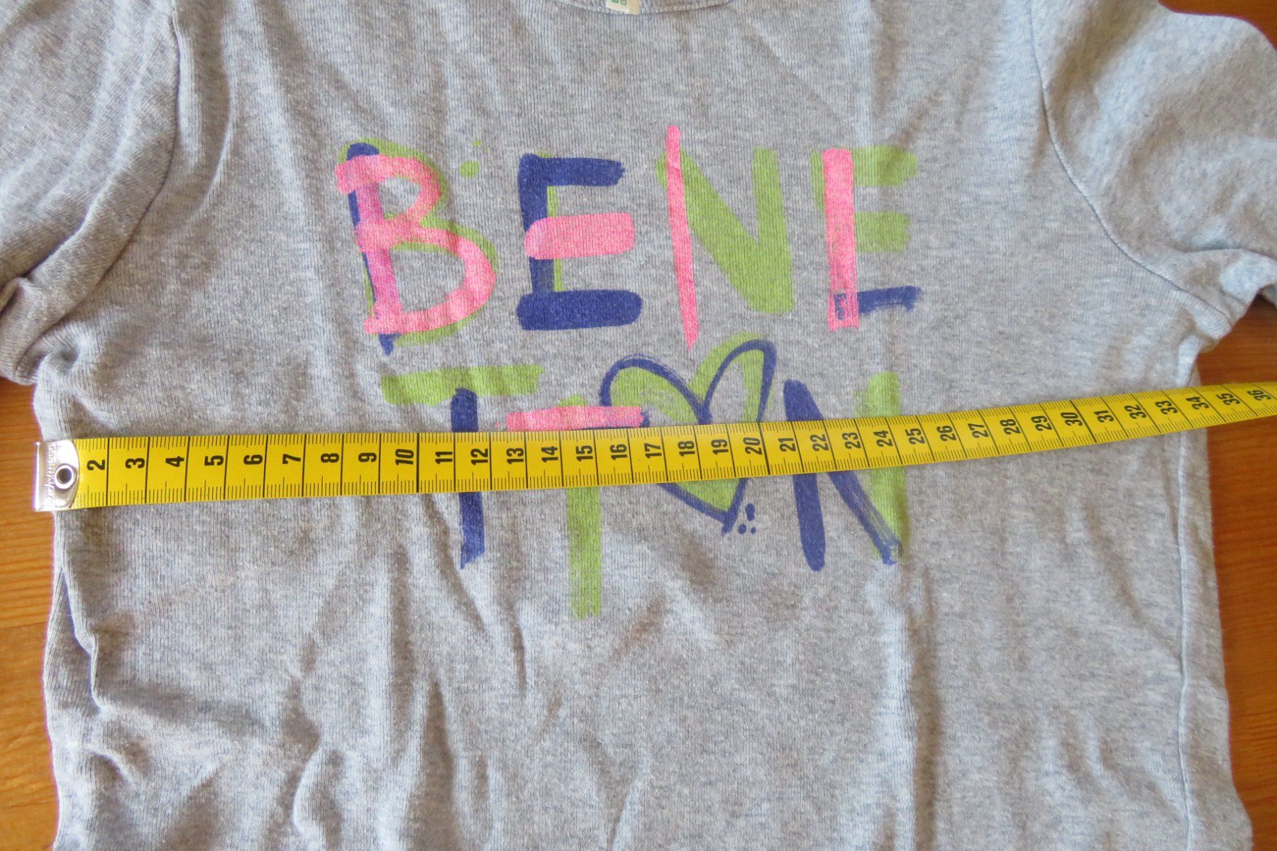 Benetton Blusen, T-Shirts & Tops: Benetton Langarmshirt in Gr. 150 – Gebraucht aus Steckborn von Bibendum02 5