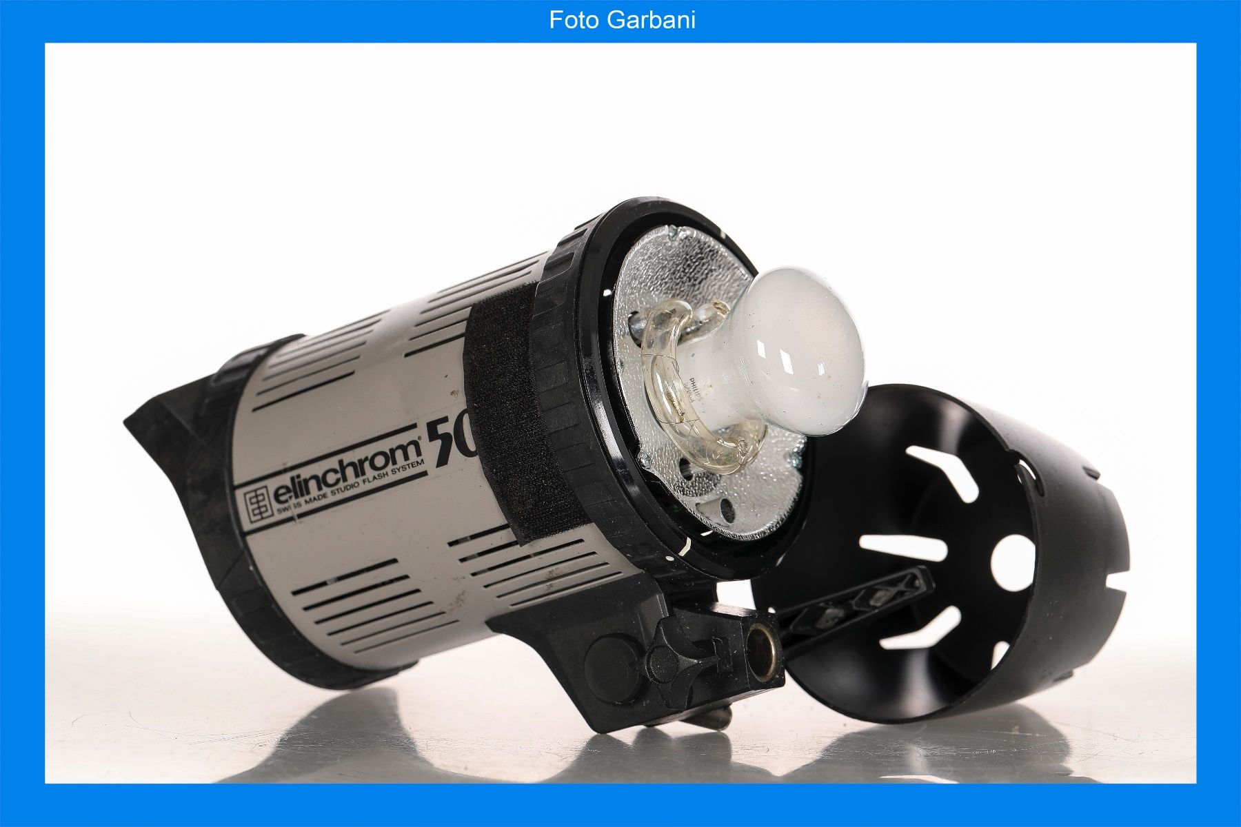 Elinchrom Lampade: Elinchrom 500 lampada flash da studio – Usato da Muralto venduto da FotoGarbani 1