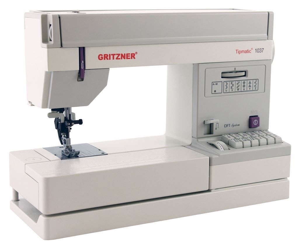 Macchine da cucire: Gritzner Tipmatic 1037 DFT mit Titan – Nuovo e nell'imballaggio originale da Bottighofen venduto da zaap 1