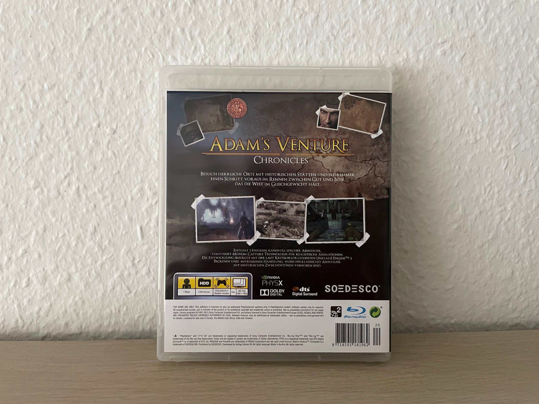 Giochi: Adam's Venture Chronicles / PS3 – Usato da Allschwil venduto da SliceSlice 2