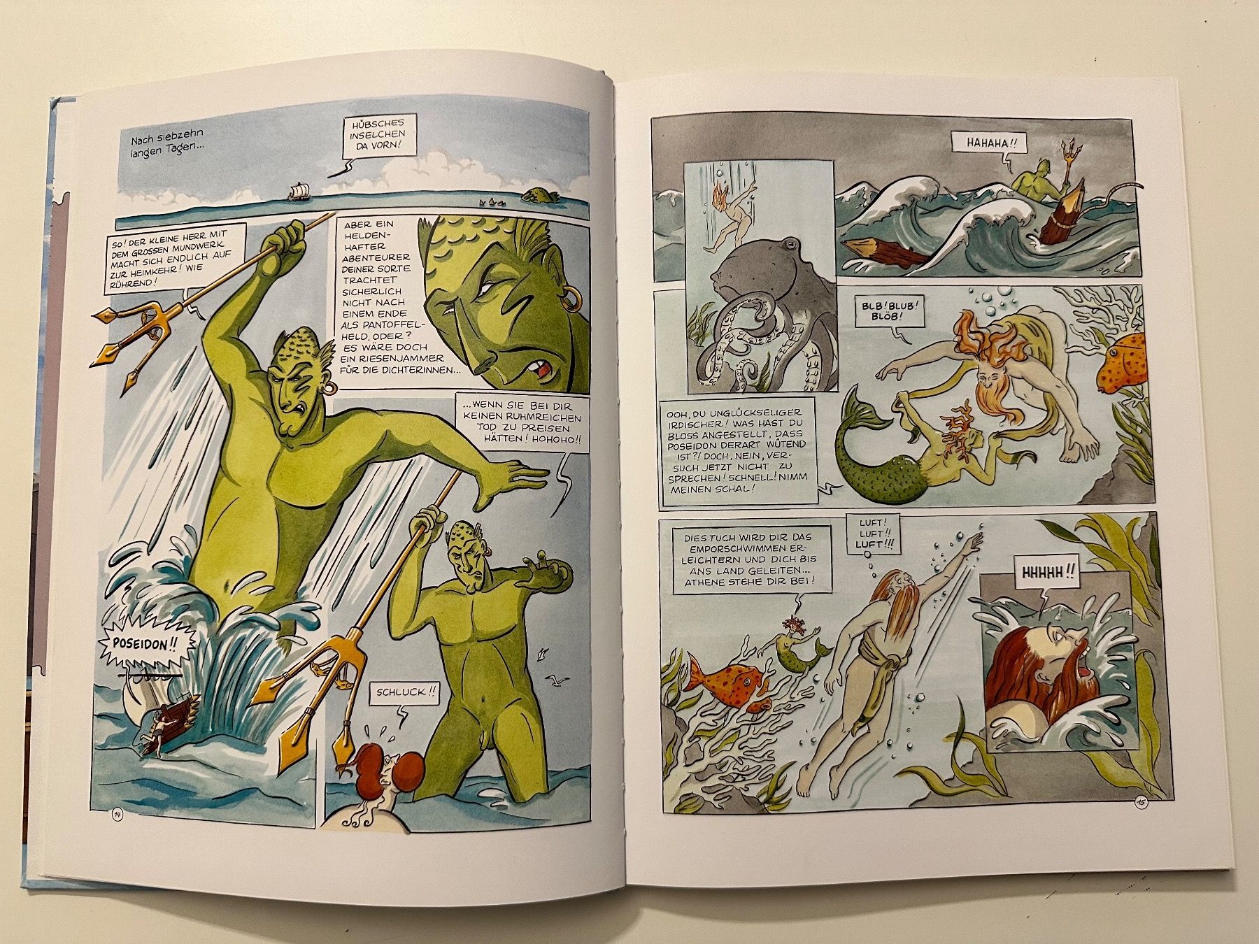 Fumetti: Die Abenteuer des ODYSSEUS - HARDCOVER - 1992 – Usato da Münsingen venduto da Ganjam 4