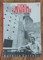 Hochparterre Zeitschrift 1989: Aurelio Galfetti