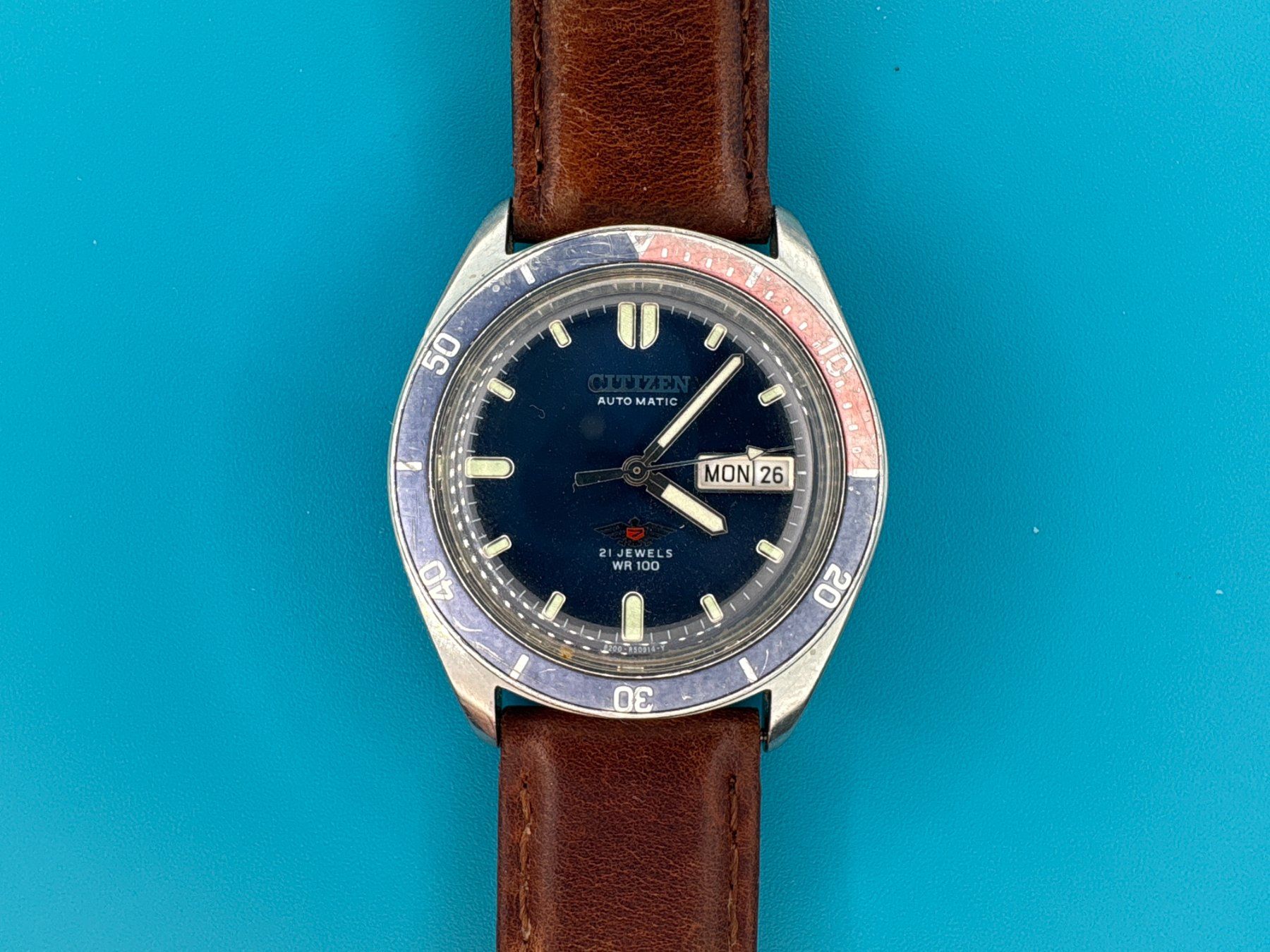 Citizen Orologi: Citizen Automatic 21 Jewels Pepsi Dial – Usato da Elgg venduto da Jo_Naj