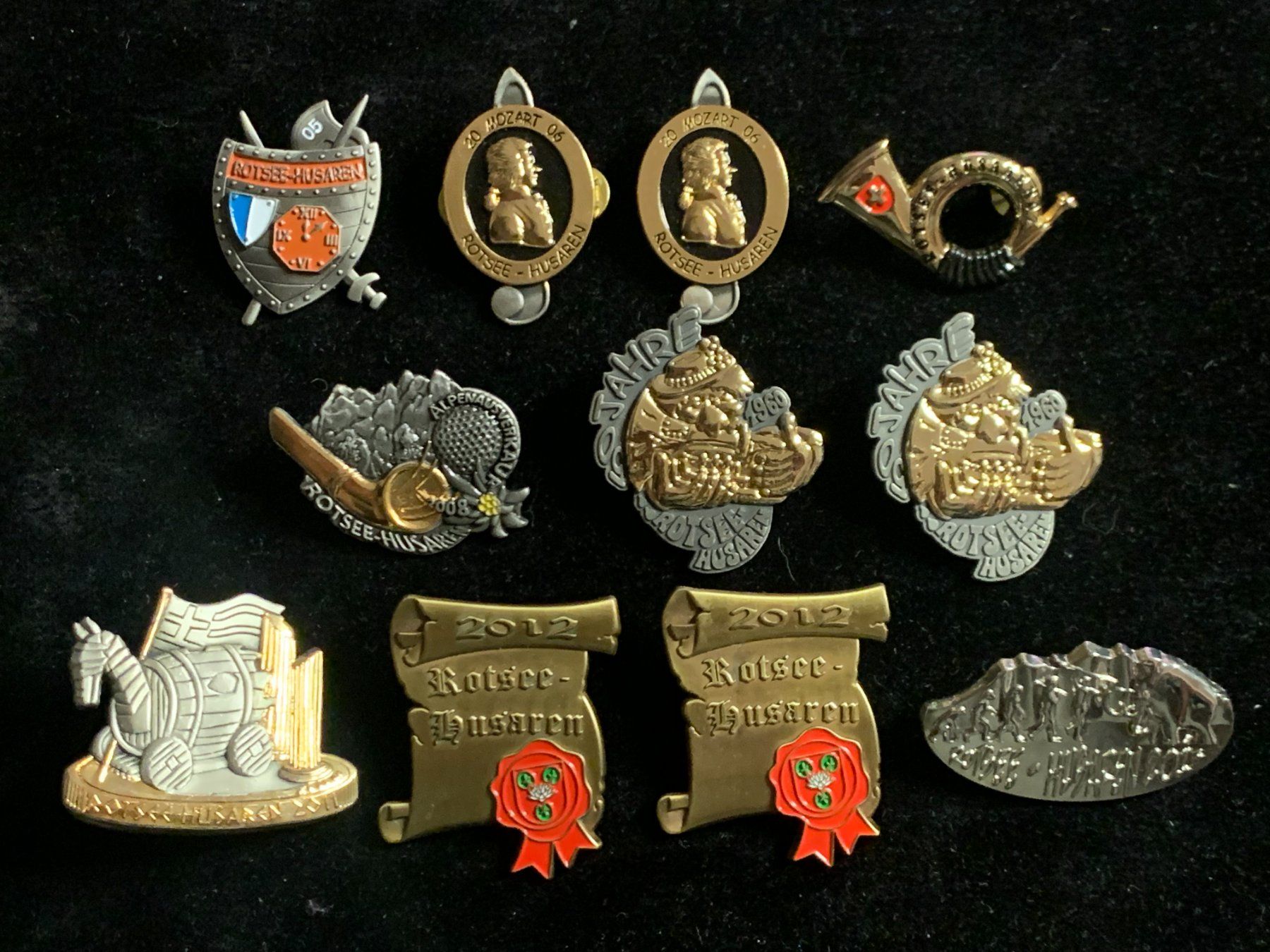 Placchette & Badge: Div. Plaketten ROOTSEE HUSAREN EBIKON – Usato da Therwil venduto da Zelle13
