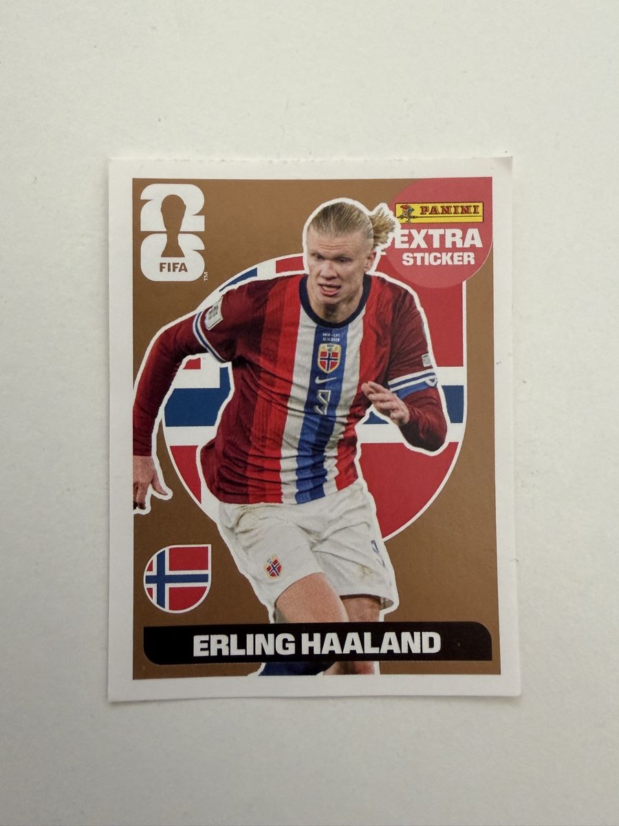 Panini Sammelbilder & Trading cards: Panini Extra Sticker Erling Haaland – Neu (gemäss Beschreibung) aus Wenslingen von wazza1878