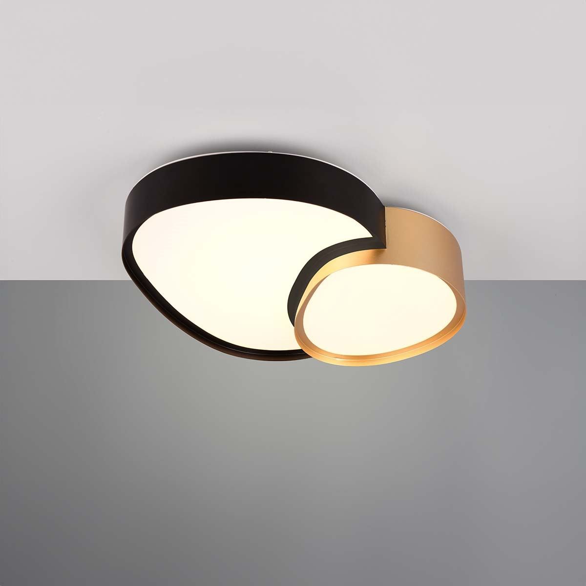 Lampadari & plafoniere: LED Deckenleuchte, Gold, 43 cm x 36 cm – Nuovo (secondo la descrizione) da Kreuzlingen venduto da Smart-Light 1