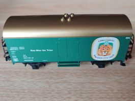 Löwenbräu Bierwagen, Güterwagen H0, Modellbahnwagen