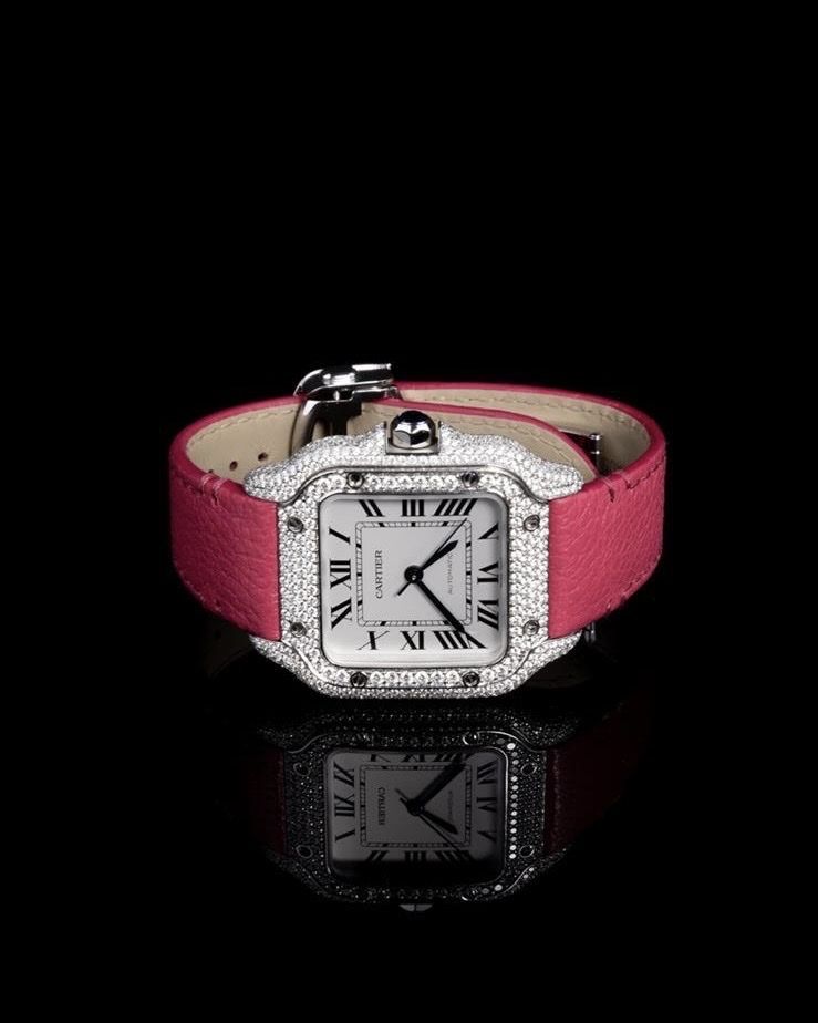 Cartier Uhren: Cartier Santos Iced Out – Neu (gemäss Beschreibung) aus Sevelen von daVinci02 2