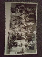 Carte postale ancienne ancienne photographie groupe personne