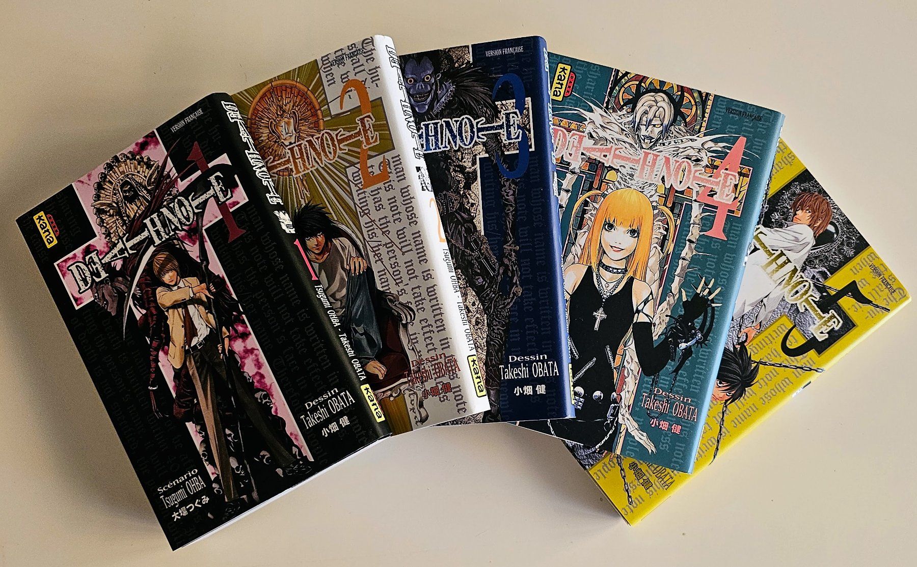 Fumetti: Death Note Tome 1 à 5 - FR - Kana – Usato da La Tour-de-Peilz venduto da Resize