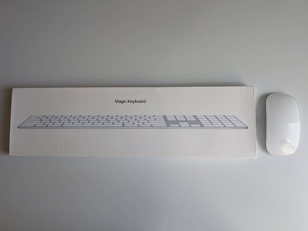 Apple Tastaturen: Apple Magic Keyboard mit Ziffern­block & Apple Magic Mouse – Gebraucht aus Rothenburg von arabica2005 1