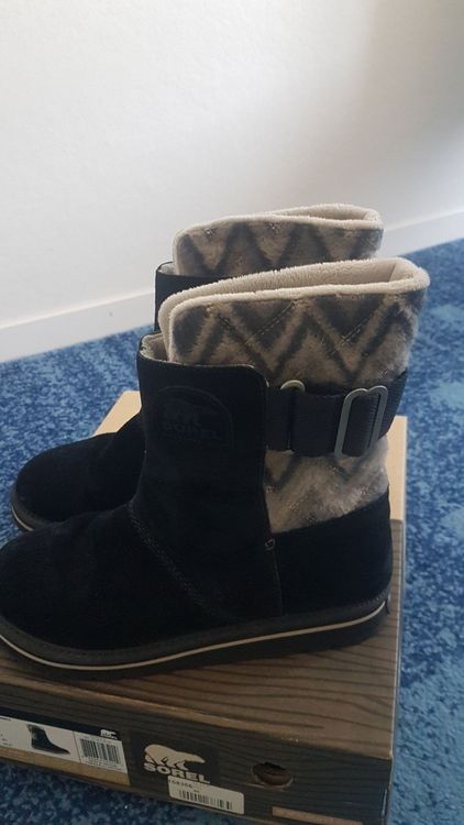 Sorel best sale newbie black