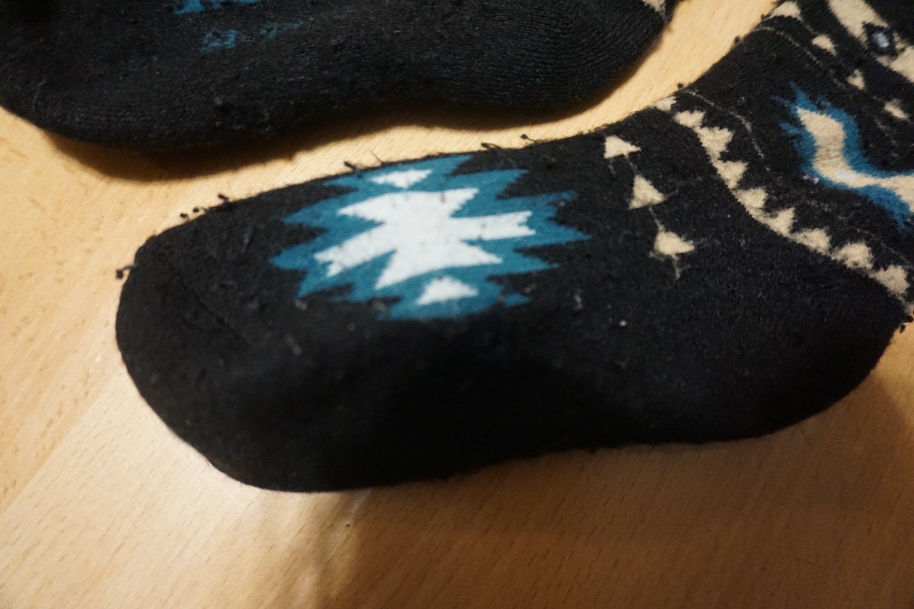 Rohner Calze per bambini: Ski-Socken von Rohner, Gr. 31-34 – Usato da Zürich venduto da einalemjena 3