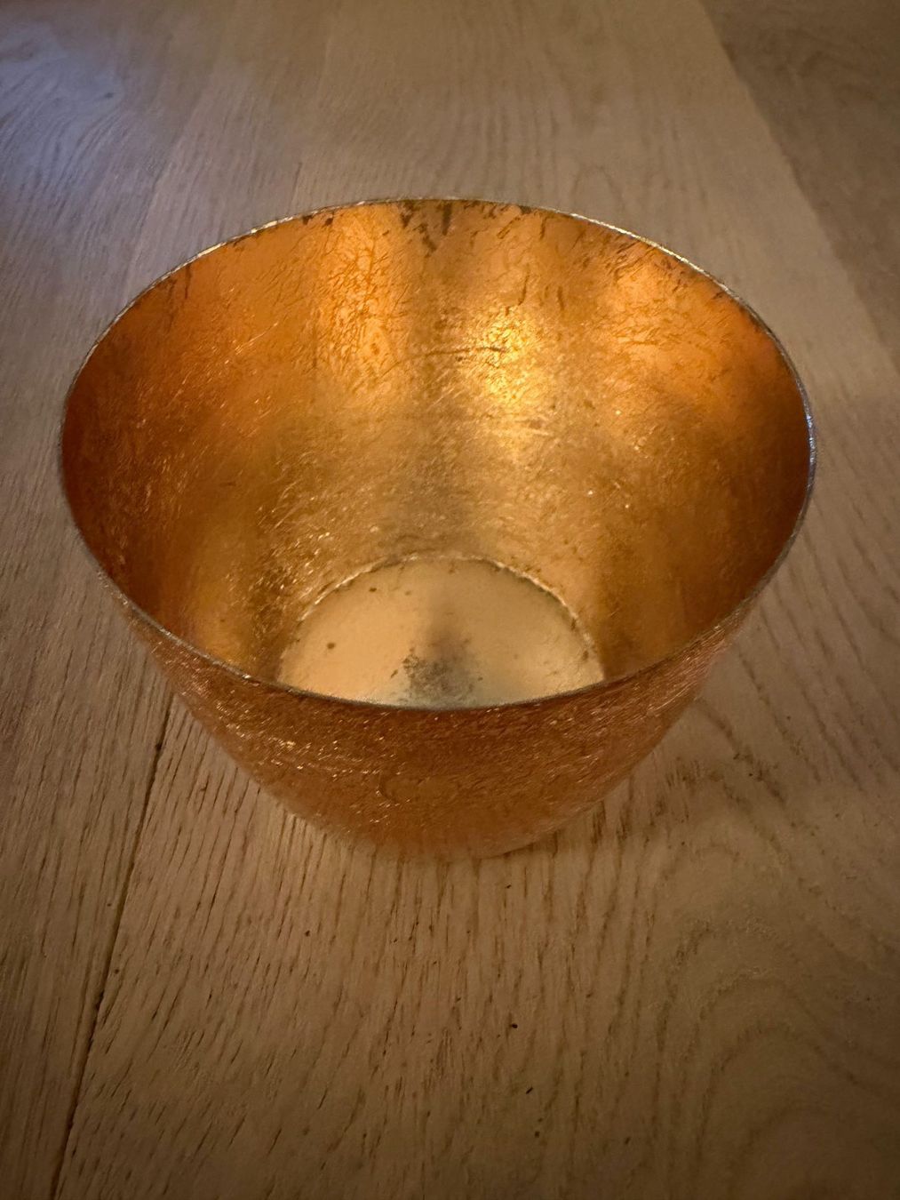 Portacandele: Windlicht aus Metall Gold – Usato da Hombrechtikon venduto da bettersurfer