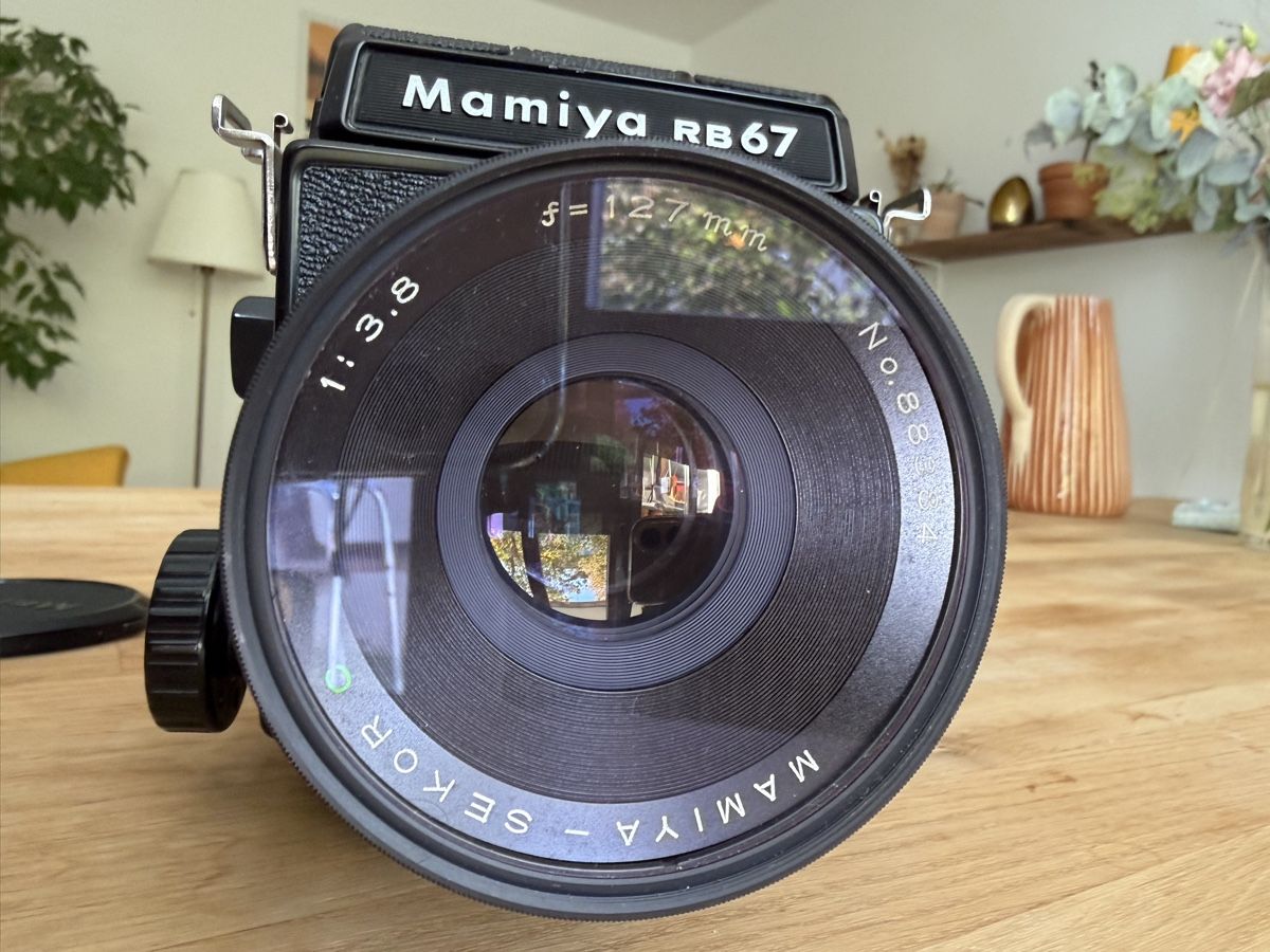 Mamiya Fotocamera: Mittelformatkamera Mamiya RB67 Pro-S mit 127mm Objektiv – Usato da Bern venduto da Photosimone 4