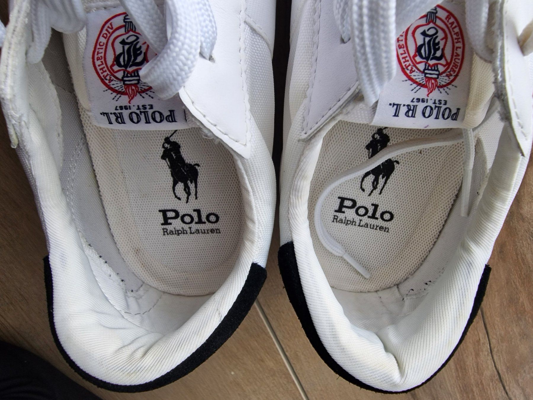 Ralph Lauren Scarpe da uomo: Polo Ralph Lauren Sneaker, Gr. 44, Weiss – Usato da Altishausen venduto da ter_58nj 4