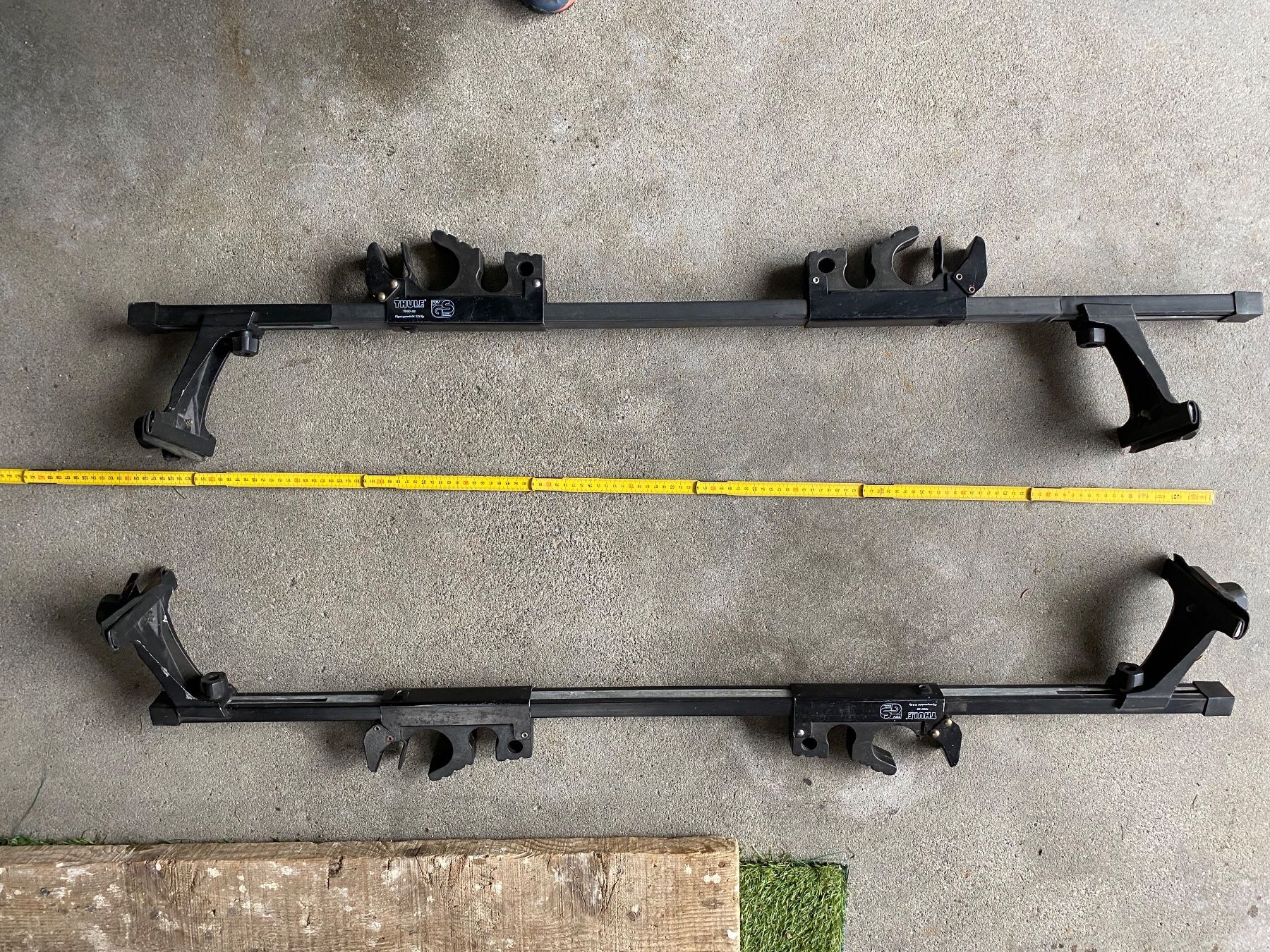 Thule Portapacchi: Thule Dachträger 125cm für Windsurfer oder Sup's – Usato da Lungern venduto da Gjump