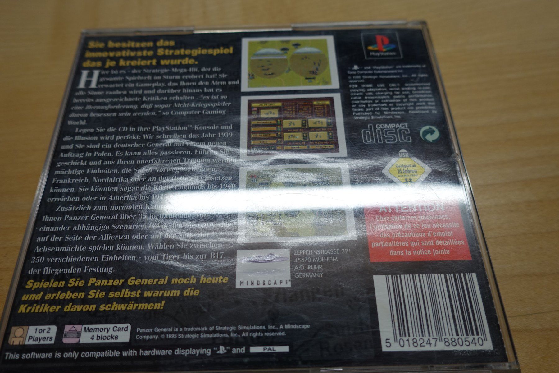 Sony Spiele: Panzer General – Gebraucht aus Steinach von Gamecet 3