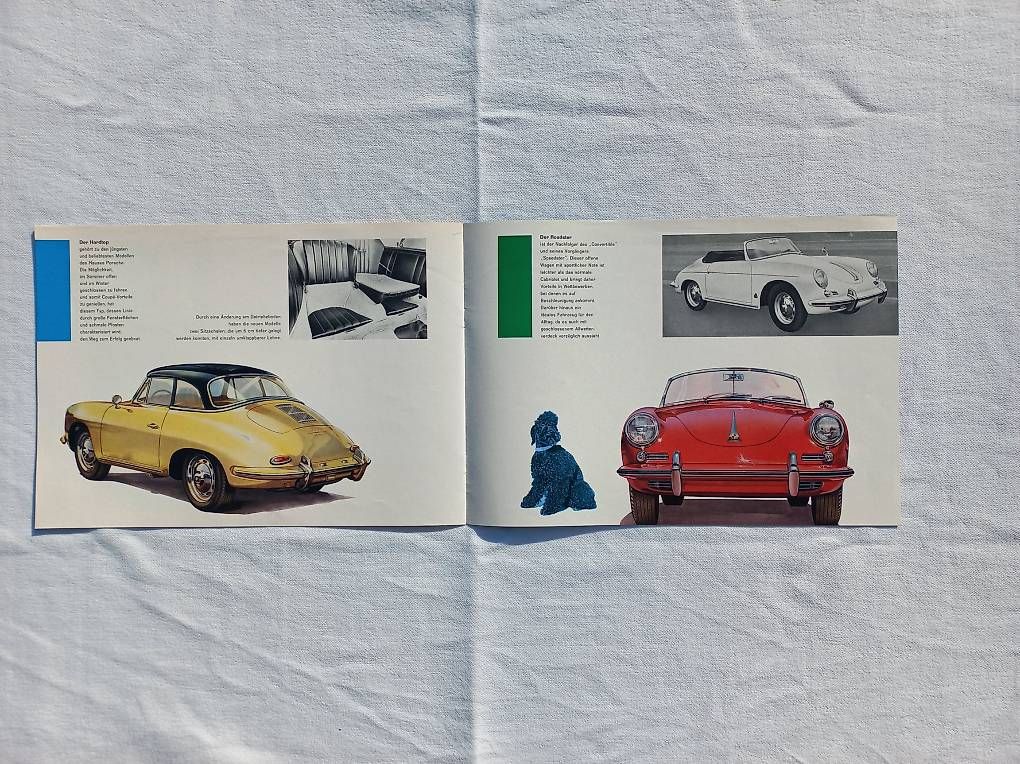 Documenti: Porsche 356 B - Original Prospekt 1960 – Usato da Frauenkappelen venduto da Chruetzhubel 3
