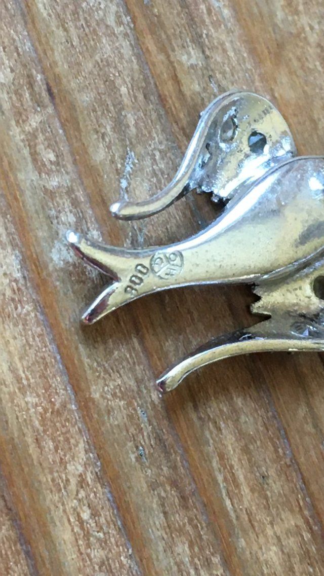 Ciondoli: pendentif oiseau en argent 800 – Usato da troinex venduto da brumematinale 2