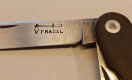 100 Jahr. alt. PRADEL klassisches Taschenmesser, Frankreich