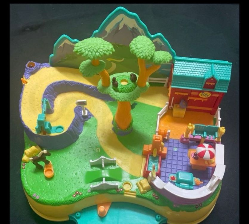 Polly Pocket Action Park – Set Vélo Et Randonnée Magical Movin’ Polly – Bluebird Toys NRFB