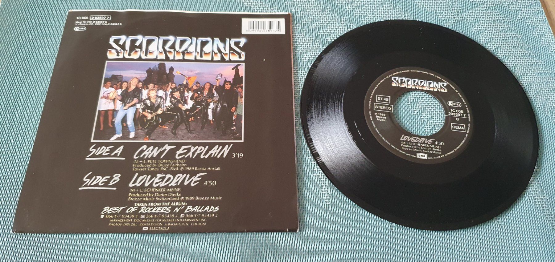 Dischi in vinile: SCORPIONS, Can't explain / Lovedrive, Single, NEUWERTIG! – Nuovo (secondo la descrizione) da Kreuzlingen venduto da Cdschlumpf 1