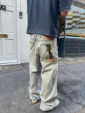 CESA Clothing Sand Denim Baggy