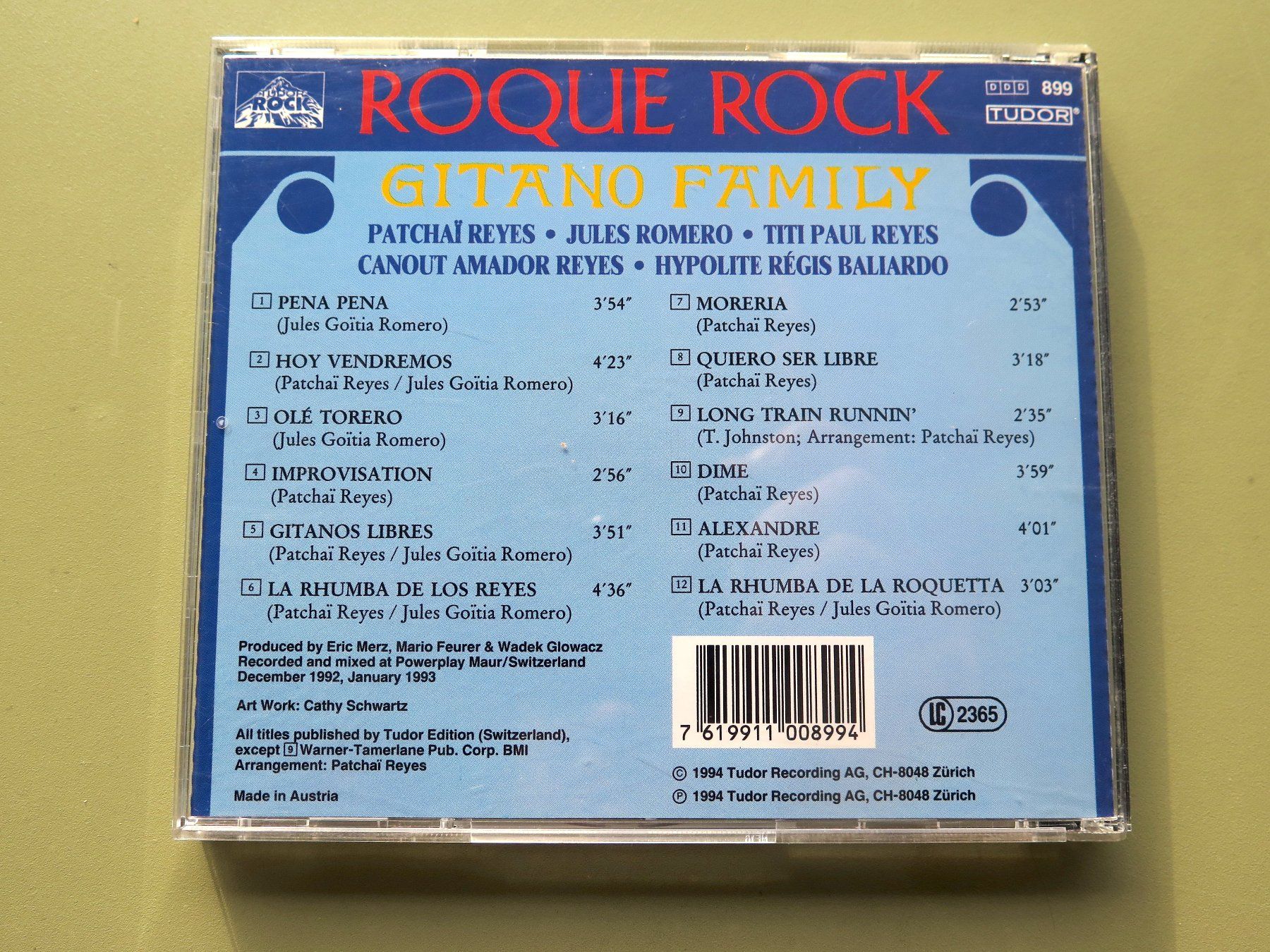 CDs: (p) CD GITANO FAMILY: Roque Rock, 1994 – Gebraucht aus Bern von Balzamico 1