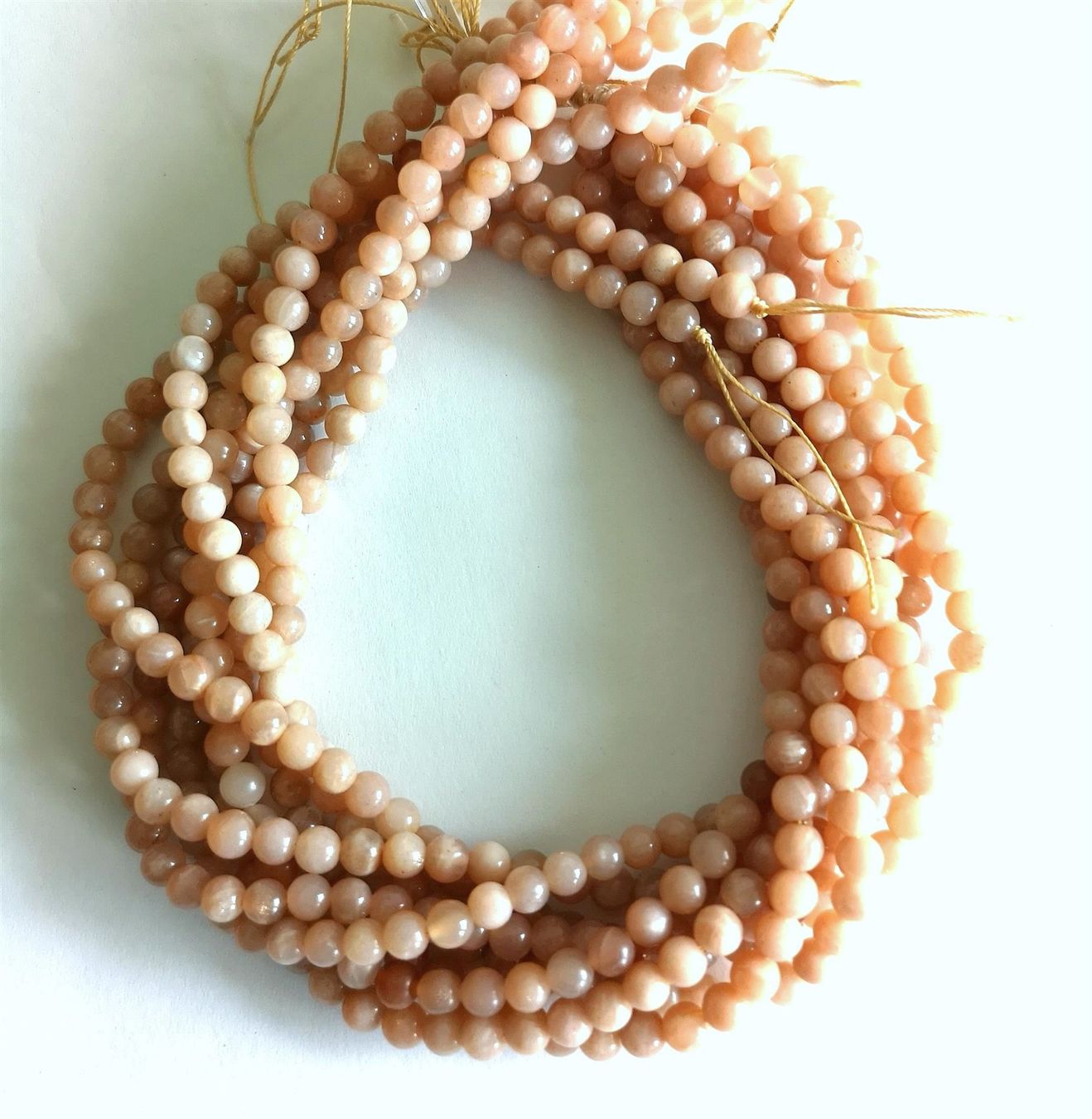 Pietre preziose: Sonnenstein, Beads 6mm – Nuovo e nell'imballaggio originale da Rümlang venduto da 21f